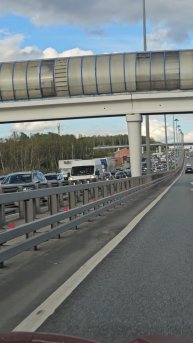 Москва встала перед майскими праздниками