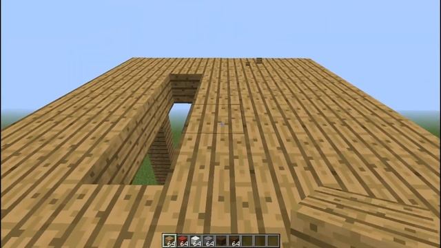 Minecraft| Прикольные постройки| Строим стол с тортиком