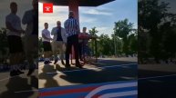 Григорий Гераськин и Максим Зобнин АРМРЕСТЛИНГ главная сцена Лужников. ARMWRESTLING LUZNIKI STADIUM