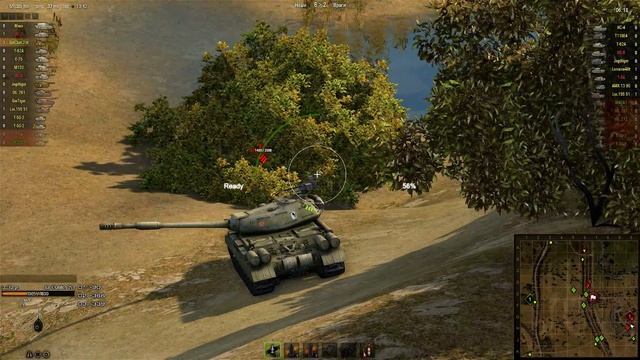 World of Tanks прикол с физикой