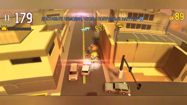 Угоняю от ментов в Getaway 2.