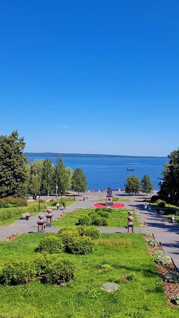 Карелия 2024. Петрозаводск. Набережная. Июль 2024г (Часть 1)