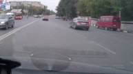 Мотоциклист - идиот