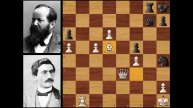15-я партия Ласкер - Стейниц, матч на первенство мира 1894 года, Монреаль. (1-0)