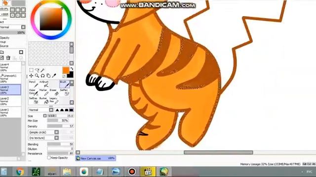 II Fan Art по игре Трагедия Белок II SPEED PAINT II
