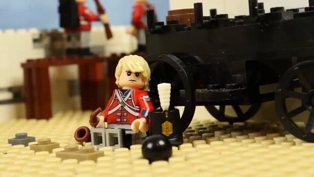ВАТЕРЛОО, Исторический мультфильм, БИТВА ЗА ФЕРМУ Ля Эй Сан