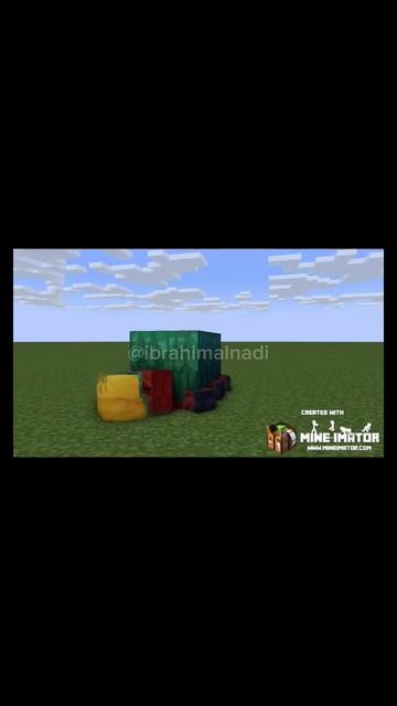 Нюхач из Майнкрафта обновление 1.20 #анимация #3d #3d_анимация #minecraft #mine_imator #сниффер