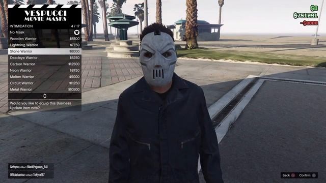 GTA 5 Michael Myers outfit (Simple) Horror Mondays #1