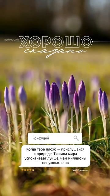 От Конфуция.