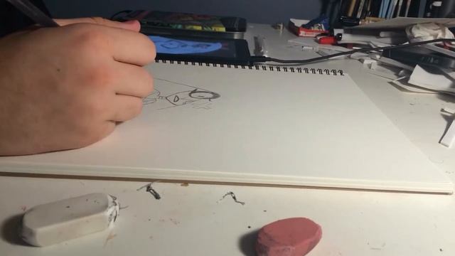 Drawing vaggie from hazbin hotel