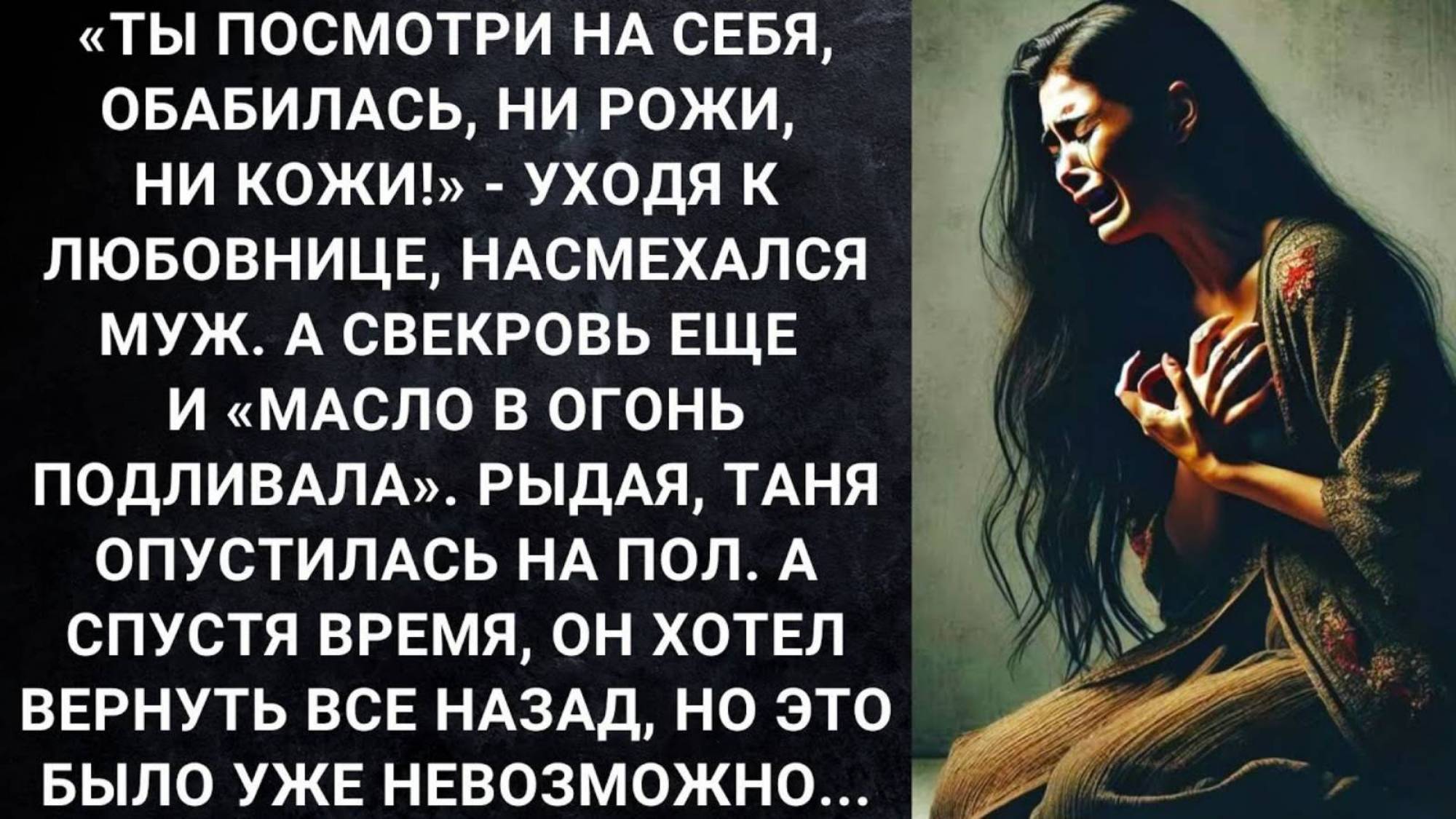 Истории из жизни. Ты посмотри на себя Жизненные истории, Аудио рассказы слушать