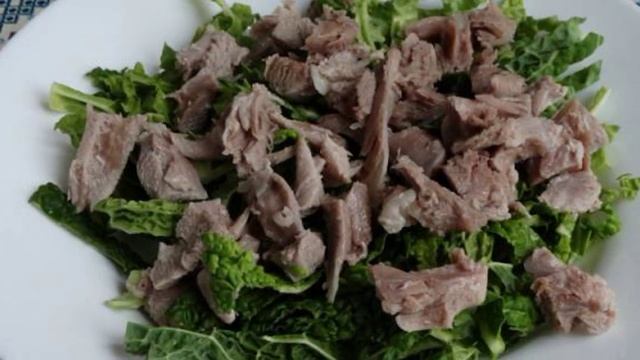 Салат Зеленая птица