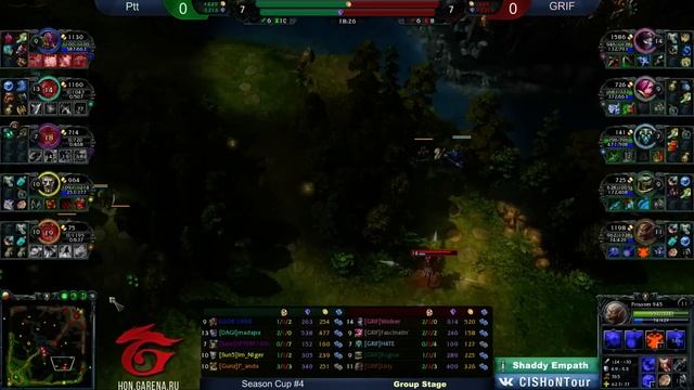 GRIEF vs Ptt | Групповой этап Season Cup #4