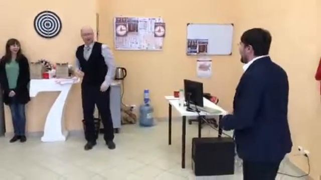 Поздравления Ильи сотрудника развития #сети #СушиФуд с днем рождения