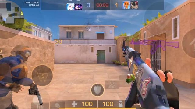 Сыграл с новым ножом 🥰🤯:Standoff2