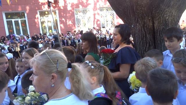 1 сентября 2016, г. Одесса, сш №4, Гимн Украины