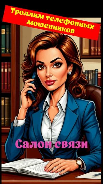 Вероника  Салон связи. Телефонное мошенничество