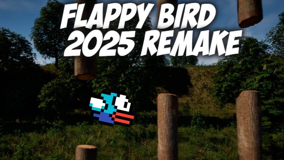 Flappy Bird Remake #FlappyBird #ремейк #игры2025 #мобильныеигры #геймдев #разработкаигр #индиигры