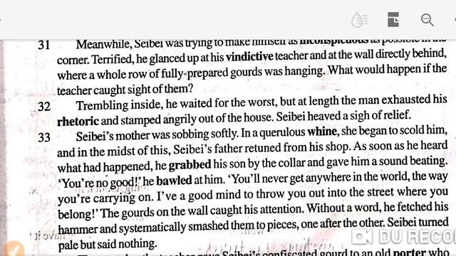 BIHAR BOARD English Class-12 The Artist Part-2