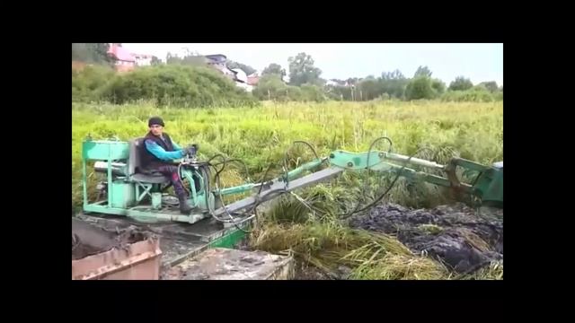 Сергиев Посад. Река Копненка. Восстановление русла в болоте.