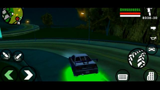 DRIFT WITH SKYLINE GTR R34 GTA SAN ANDREAS