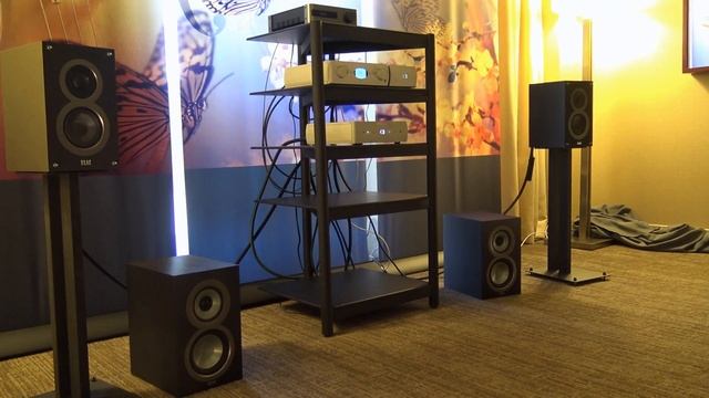 ELAC Debut B4 at AXPONA 2016