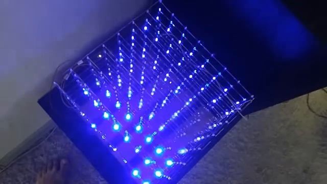куб 8x8x8. 8*8*8 led cube.