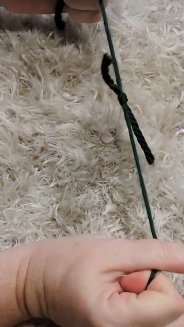 NUDO Cirujano + CARDAR LANA + NUDO Invisible 👁️🧶 unir hebras y seguir.