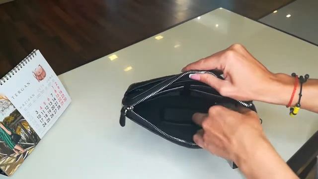 КЛАТЧ МУЖСКОЙ КОЖАНЫЙ TERGAN 2972 SIYAH LATIGO ЧЕРНЫЙ