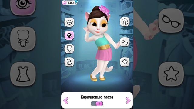 ПЛАТЬЯ АНЖЕЛЫ #13 - Моя Говорящая Анджела - Мультик про котиков Мульт ИГРА # УШАСТИК KIDS