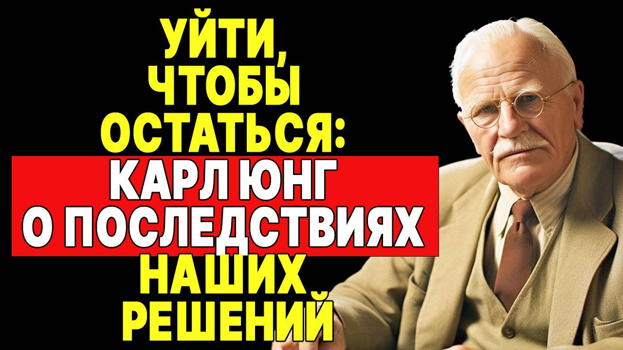 Что люди чувствуют, когда ты решаешь уйти | КАРЛ ЮНГ