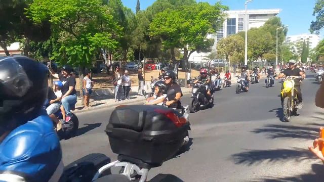 Парад Байкеров в Португалии