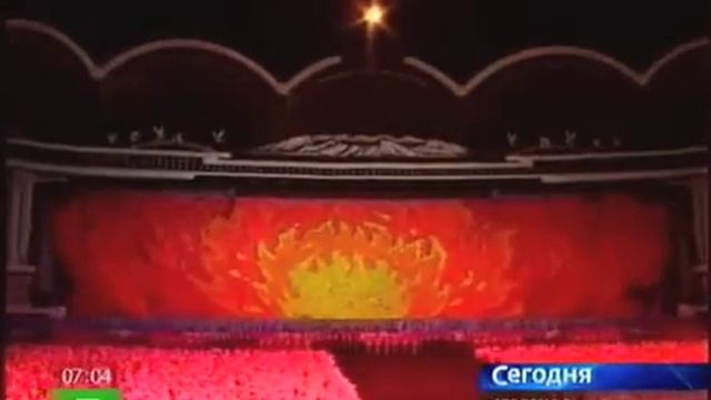КНДР (Северная Корея). Танцевально гимнастическое шоу