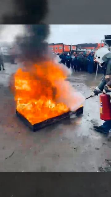 Плановая противопожарная тренировка персонала