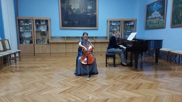 Леонова Злата, 11 лет,  К. Сен-Санс Лебедь