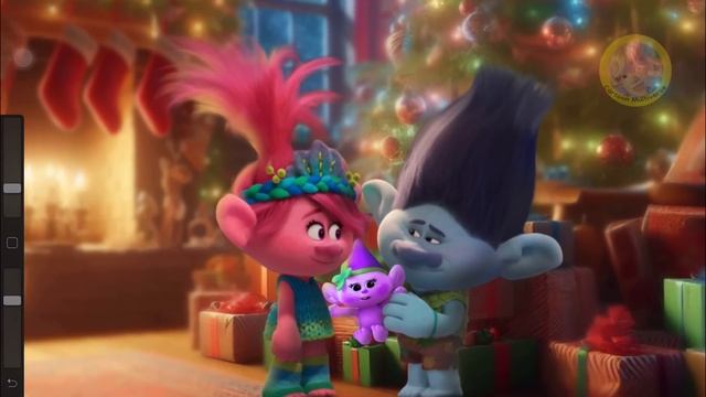 Trolls 3 Band Together: Branch and Poppy Have A Daughter Merry Christmas