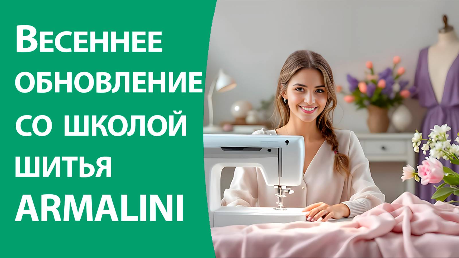Весеннее обновление со школой шитья Armalini