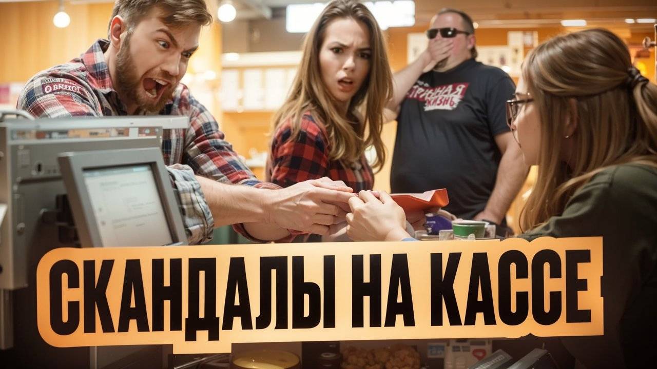 Галя, У Нас Отмена! Скандалы и конфликты на Кассе. Неадекватные Покупатели и Быдло Продавцы.