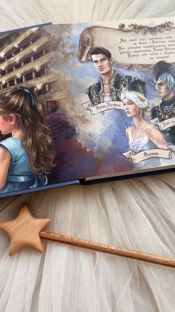 Музыкальная книга «Лебединое озеро» порадует вас четким и чистым звуком.