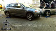 Диагональный тест Mitsubishi ASX - система контроля тяги на роликах - RVR Outlander Sport