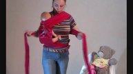 Май-слинг на бедре