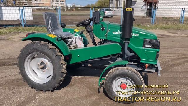Обзор мини-трактор Файтер Т-220В