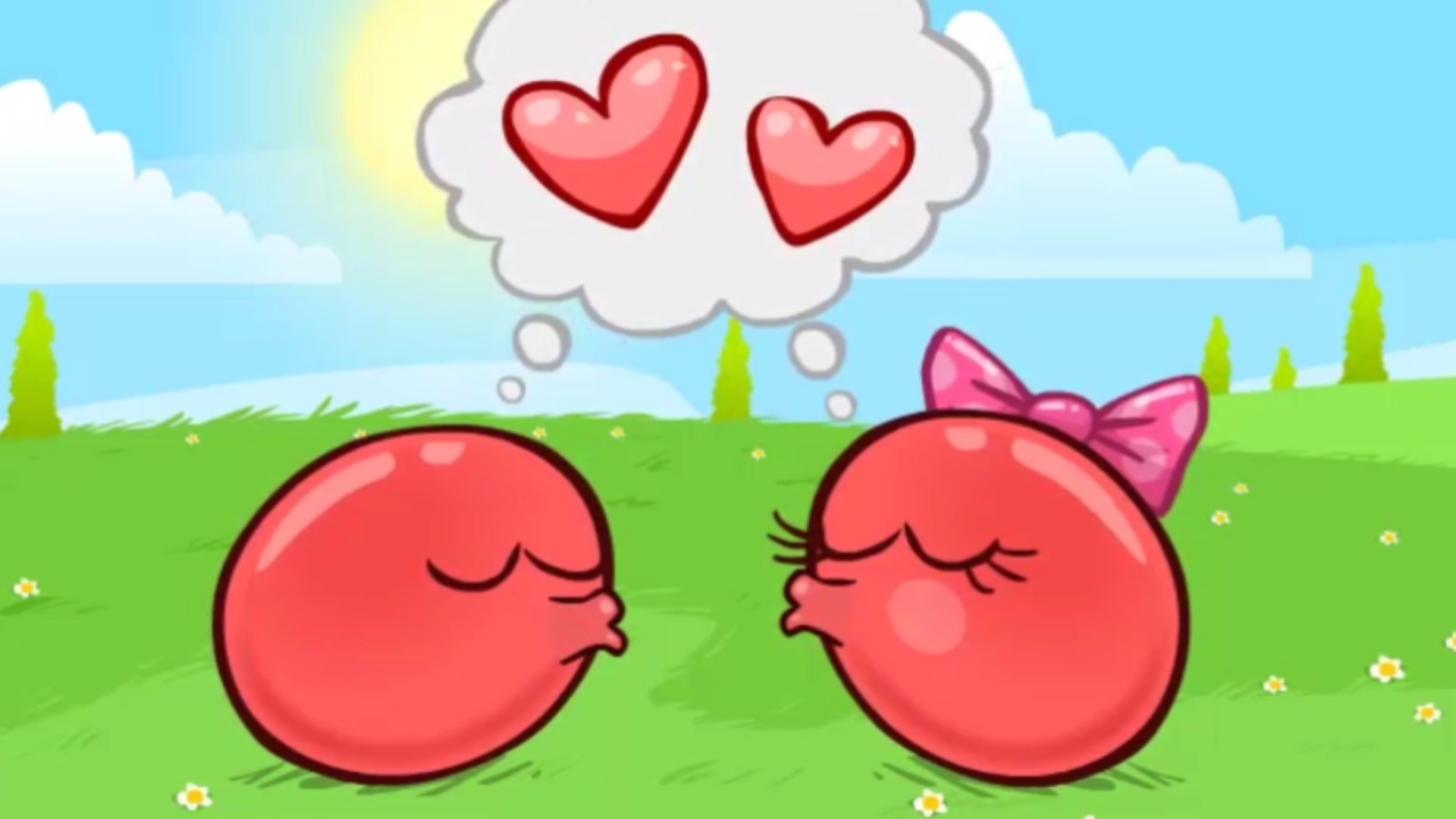 Играем в  Red ball 4. красный шар 4