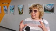 Персональная художественная выставка "Открывая сердцем мир" работает в Барнауле
