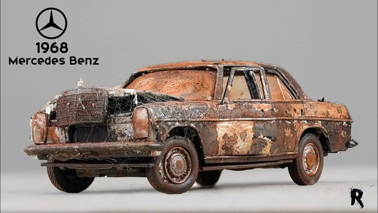 Полная реставрация классического 1968 Mercedes Benz E 220