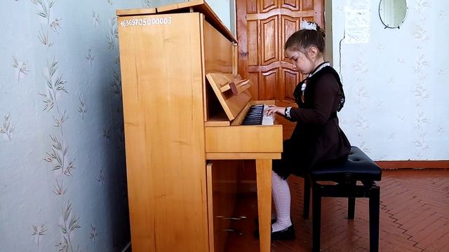 С. Аллерм "Вальс - мюзетт", исполняет Ященко Алиса