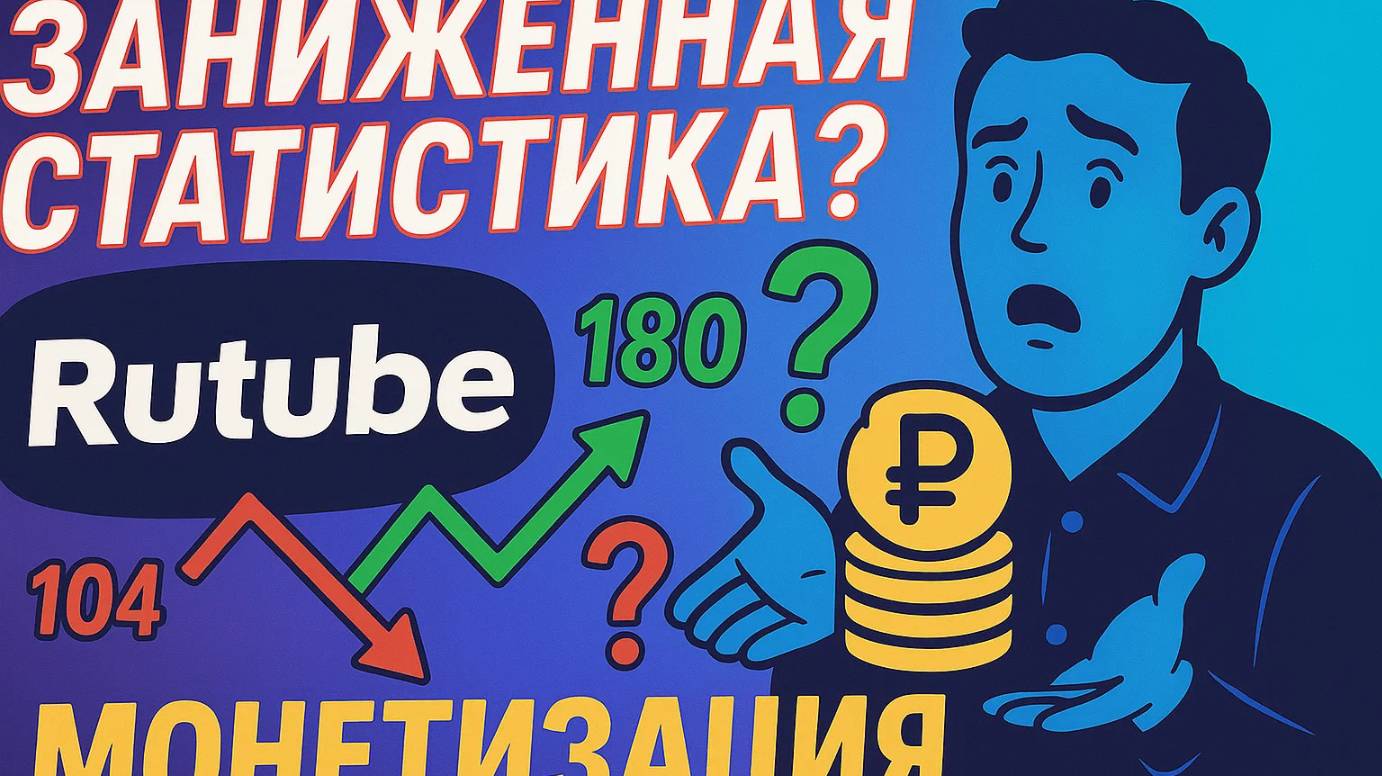 Рутюб обманывает? Реальные просмотры, заниженная статистика и мой доход