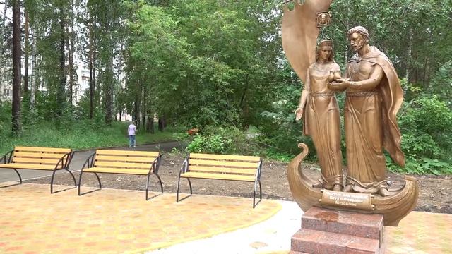 Открытие памятника любви и верности. Анонс