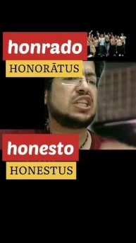 Разница между honrado и honesto на испанском языке