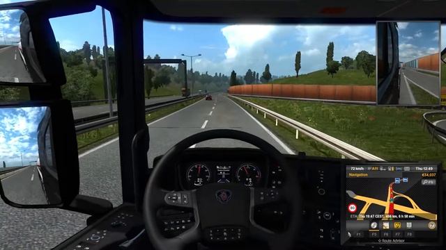 Euro Truck Simulator 2 Retro Pixels Haulage Episode 0010 Heading Back Home